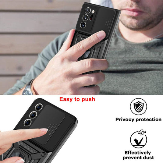 Samsung Galaxy A04S/A13 5G - Push Window Car Magsafe Heavy Duty Series Stand Case - i-Station Mobile Phone & Electronic Device Repair and Accessories