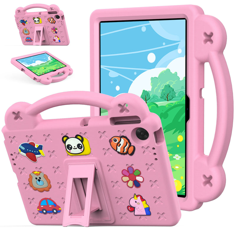 Load image into Gallery viewer, Lenovo Tab M8 (HD/FHD/3rd Gen) 8.0" inch - Children's Cartoon Alphabet Style EVA Stand Heavy Duty Series Case - i-Station Mobile Phone & Electronic Device Repair and Accessories