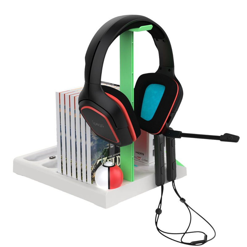 Load image into Gallery viewer, Nintendo Switch Joy-Con 9 in 1 Multi-function Vertical Game Controller Charging Station Dock  with Headset/Game Card Stand - Polar Tech Australia