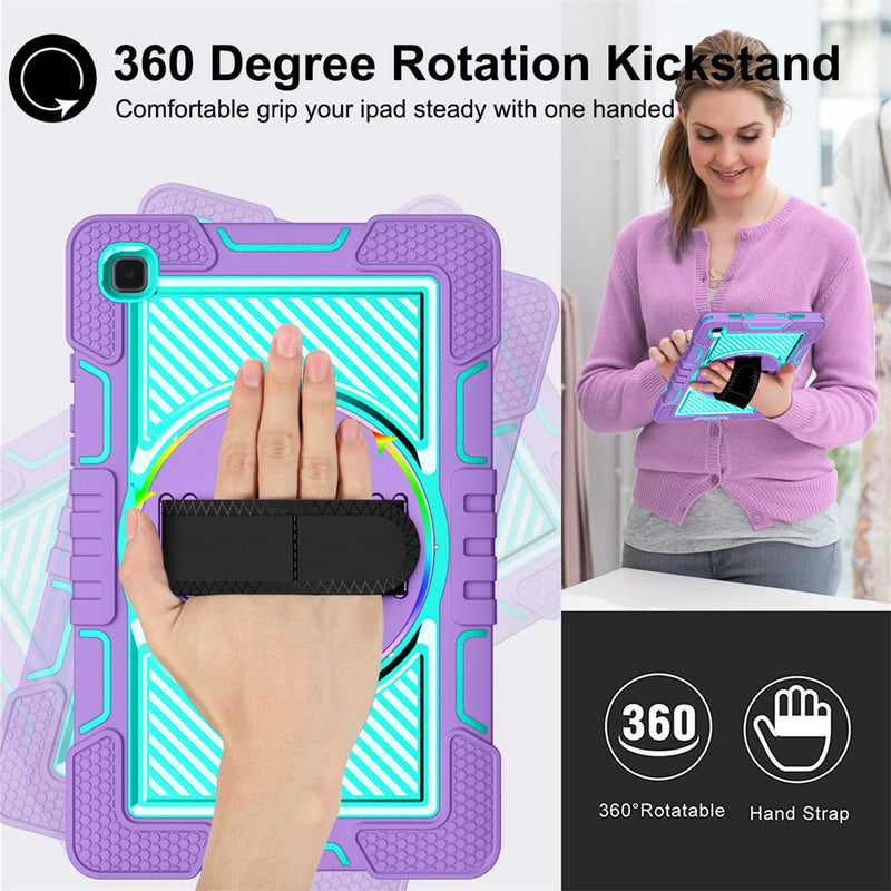 Load image into Gallery viewer, Lenovo Tab M10 HD Gen 2 10.1" inch 2020 (TB-X306X/TB-X306F) - Silicone Drop Proof Heavy Duty Series Case With 360-Degree Rotating Stand - i-Station Mobile Phone & Electronic Device Repair and Accessories