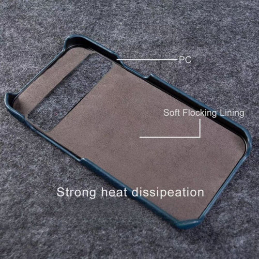 Google Pixel 7/7A/7 Pro - Premium Cowhide Drop Proof Genuine Leather Series Case - i-Station Mobile Phone & Electronic Device Repair and Accessories
