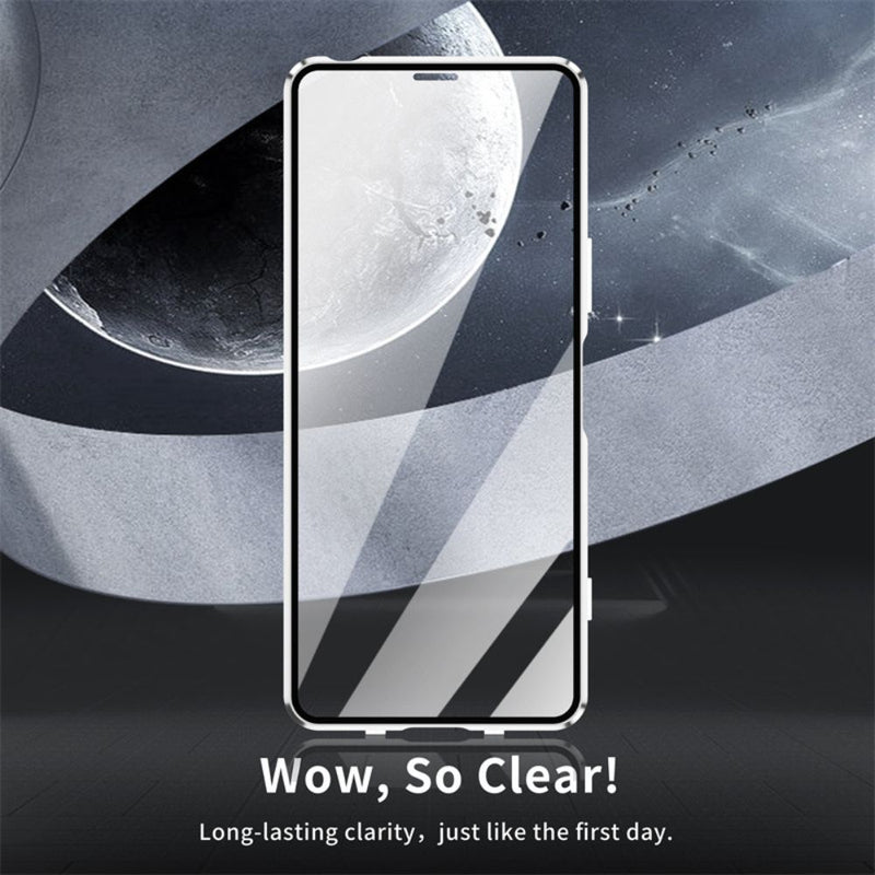 Load image into Gallery viewer, Sony Xperia 10 VI - Magnetic Metal Frame Clear Tempered Glass Proof Case With Camera Protector - i-Station Mobile Phone & Electronic Device Repair and Accessories