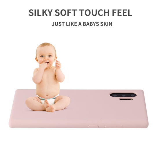 Samsung Galaxy Note 10 Plus 4G / Note 10 Plus 5G - Skin-friendly Liquid Soft Silicone Essentials Series Case - i-Station Mobile Phone & Electronic Device Repair and Accessories