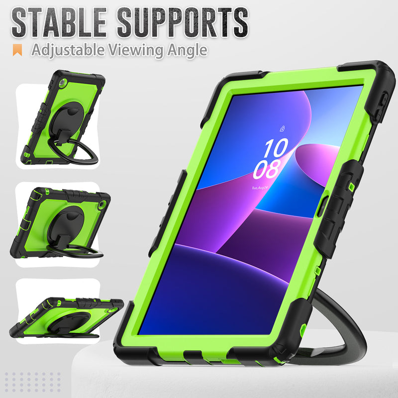 Load image into Gallery viewer, Lenovo Tab 10.1" 2025 (TB311FU/TB311XU) - Multifunctional Shockproof Heavy Duty Series Case With Shoulder Strap - i-Station Mobile Phone & Electronic Device Repair and Accessories