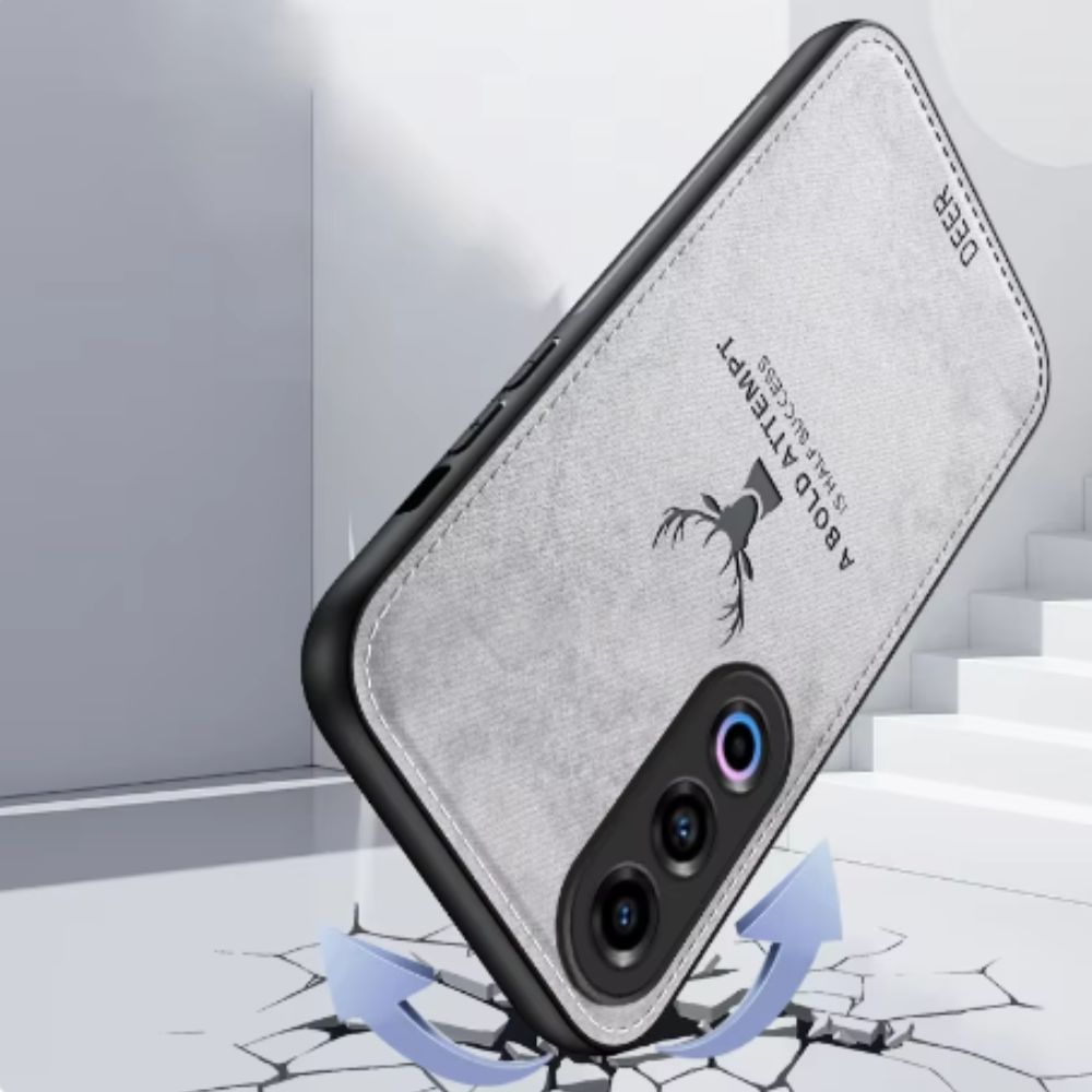 OPPO Reno 12 Pro 5G (CPH2629) - Fashion Deer Head PU Leather Essentials Series Case - i-Station Mobile Phone & Electronic Device Repair and Accessories