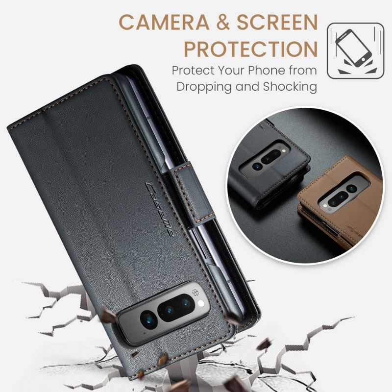 Load image into Gallery viewer, Google Pixel 8/Pro - Business Flip Cover Magnetic Closure Leather Essentials Series Case - i-Station Mobile Phone & Electronic Device Repair and Accessories