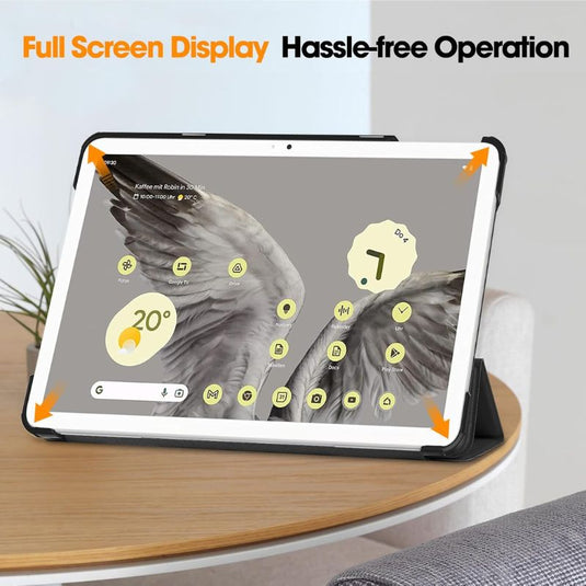 Google Pixel Tablet 2023 11“ - PU Leather Flip Case with Shockproof Protection - i-Station Mobile Phone & Electronic Device Repair and Accessories