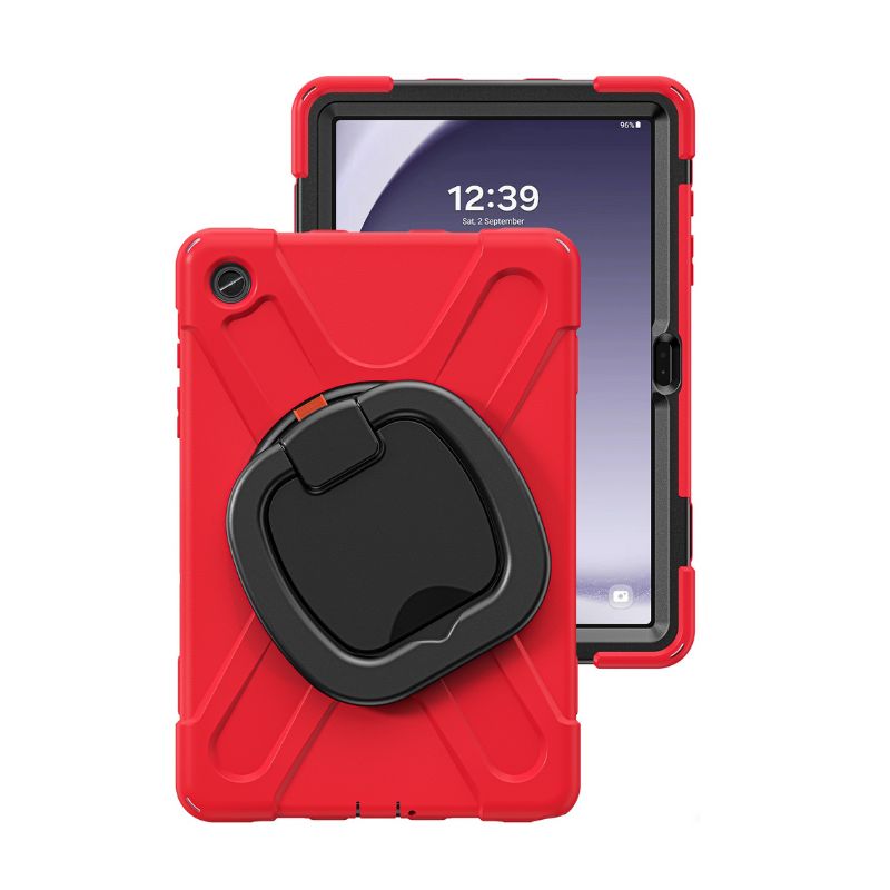 Load image into Gallery viewer, Samsung Galaxy Tab A7 lite 8.7" 2021 (T220/T225) Silicone + PC 360-Degree Rotating Stand Full Protection Case With Strap - i-Station Mobile Phone & Electronic Device Repair and Accessories
