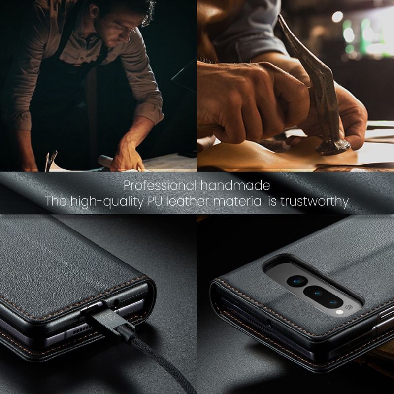 Load image into Gallery viewer, Google Pixel 8/Pro - Business Flip Cover Magnetic Closure Leather Essentials Series Case - i-Station Mobile Phone & Electronic Device Repair and Accessories
