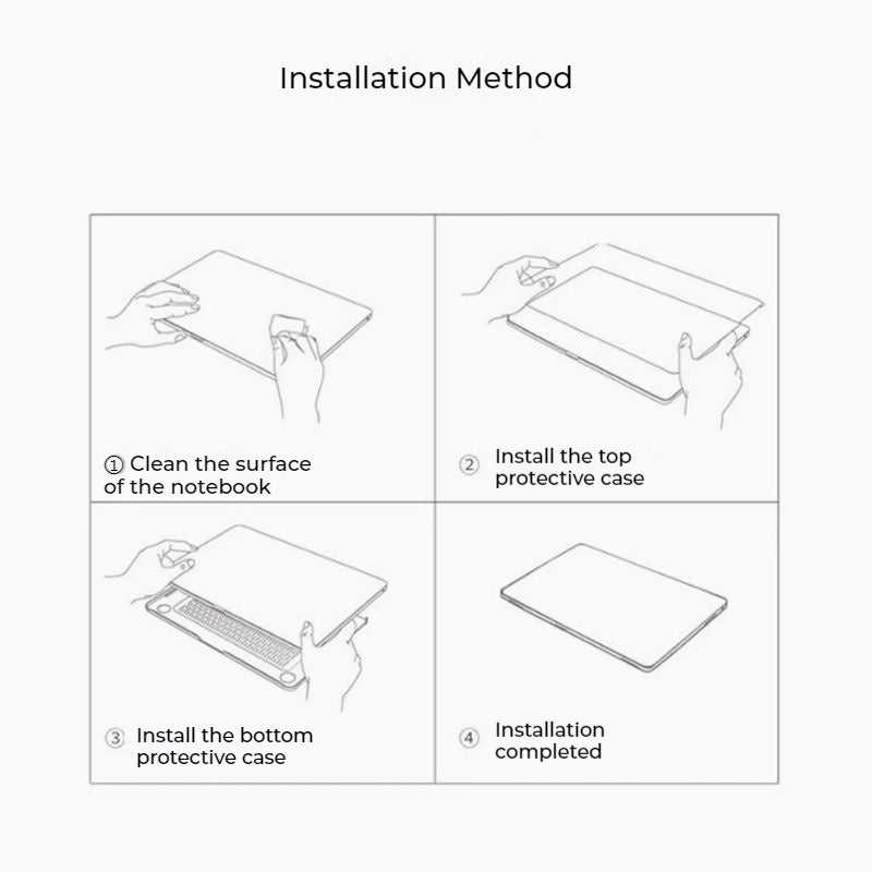 Microsoft Surface Laptop GO 1/2/3 12.4" - Transparent & Matte Shockproof Heavy Duty Tough Case Cover - i-Station Mobile Phone & Electronic Device Repair and Accessories
