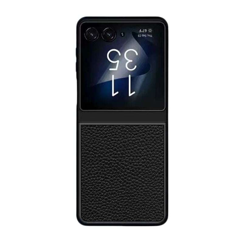 Load image into Gallery viewer, Motorola Moto Razr 40 Ultra - Ultra Thin & Shockproof Genuine Leather Series Case - i-Station Mobile Phone & Electronic Device Repair and Accessories