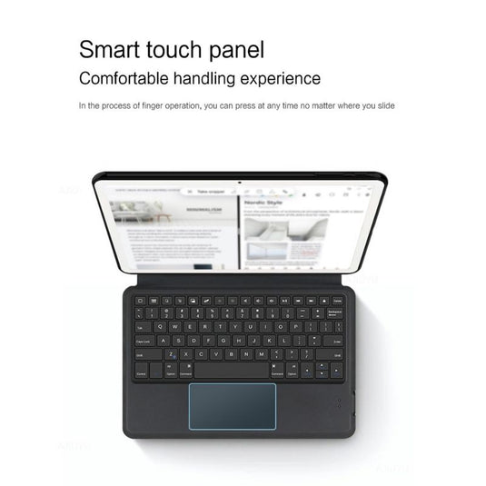 Samsung Galaxy Tab S10 Plus 2024 12.4" (X820/X826) - PU Leather Flip Cover Smart Bluetooth Touch Keyboard Case - i-Station Mobile Phone & Electronic Device Repair and Accessories