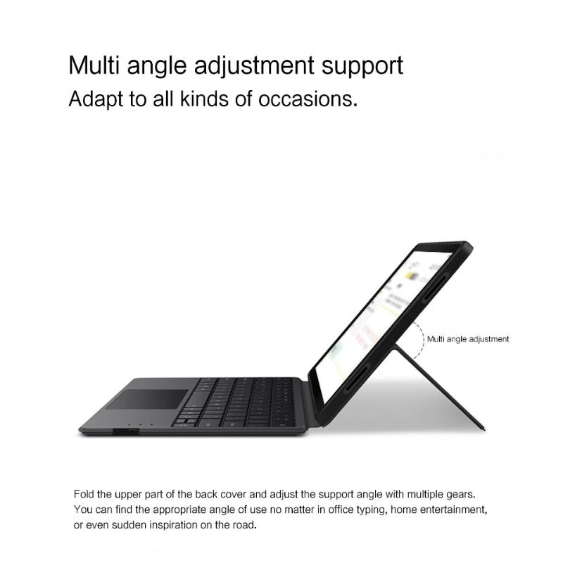 Load image into Gallery viewer, Samsung Galaxy Tab S10 Plus 2024 12.4" (X820/X826) - PU Leather Flip Cover Smart Bluetooth Touch Keyboard Case - i-Station Mobile Phone & Electronic Device Repair and Accessories