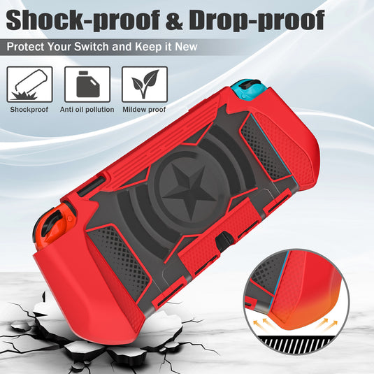 Nintendo Switch OLED Ultra-thin Shockproof Protective Case - i-Station Mobile Phone & Electronic Device Repair and Accessories
