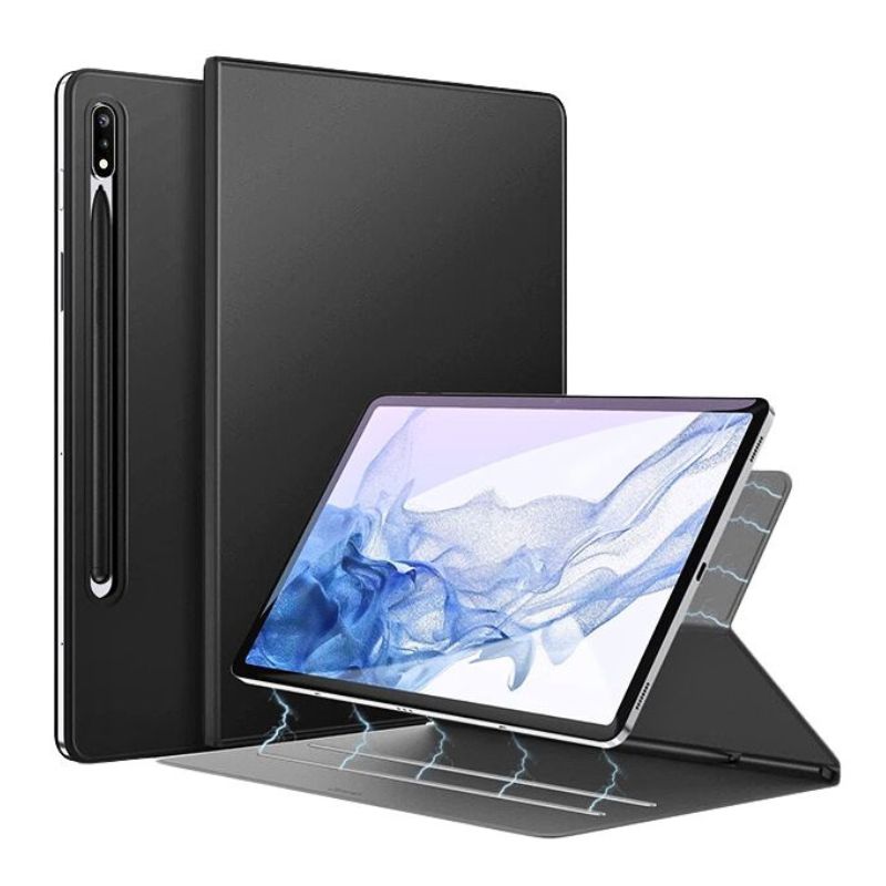 Load image into Gallery viewer, Samsung Galaxy Tab S9 & S9 FE & S10 FE 11" - Anti Fingerprint Magnetic Leather Case - i-Station Mobile Phone & Electronic Device Repair and Accessories