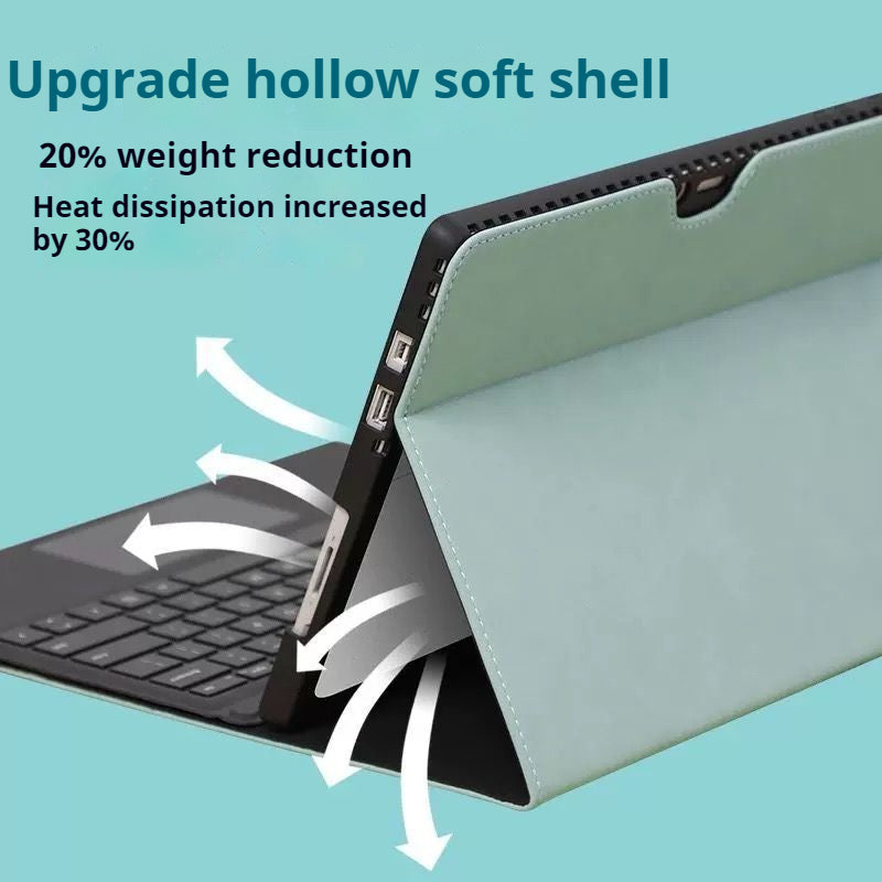 Load image into Gallery viewer, Microsoft Surface Pro 4/5/6/7/7 Plus Full-body Slim Matte Anti-drop Soft Case With Power Bank Bag - i-Station Mobile Phone & Electronic Device Repair and Accessories