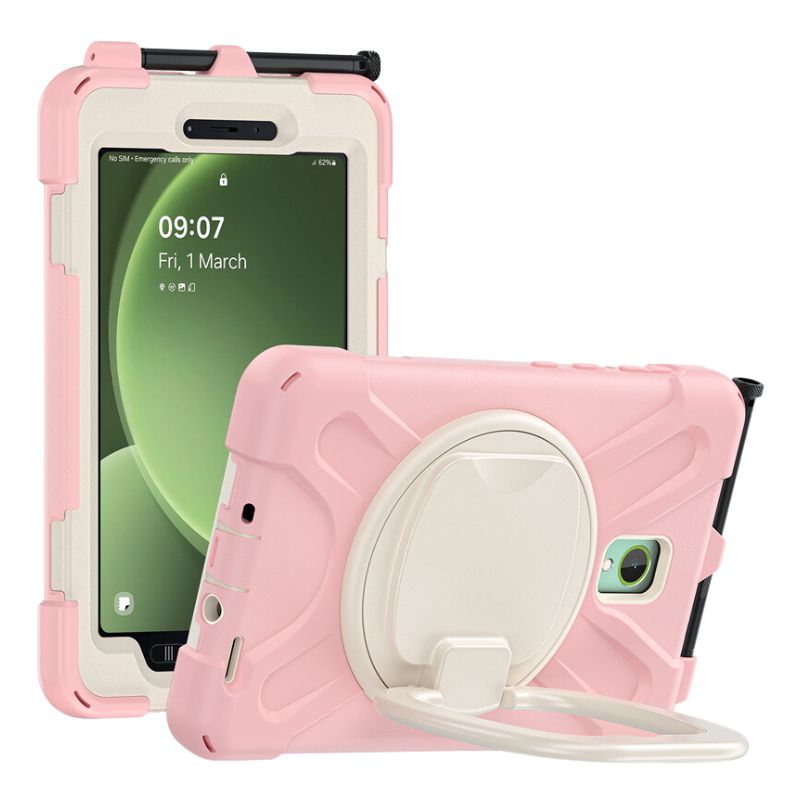 Load image into Gallery viewer, Samsung Galaxy Tab Active 3 (2020) & Active 5 (2024) 8.0" - Heavy Duty 360 Degree Rotate Stand Hand Holder Case - i-Station Mobile Phone & Electronic Device Repair and Accessories