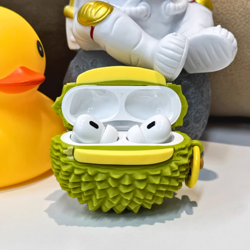 Load image into Gallery viewer, Apple AirPods 4 -  Durian Silicone Protective Fashion-Forward Series Case - i-Station Mobile Phone & Electronic Device Repair and Accessories