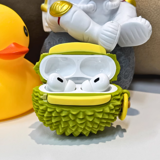 Apple AirPods 4 -  Durian Silicone Protective Fashion-Forward Series Case - i-Station Mobile Phone & Electronic Device Repair and Accessories