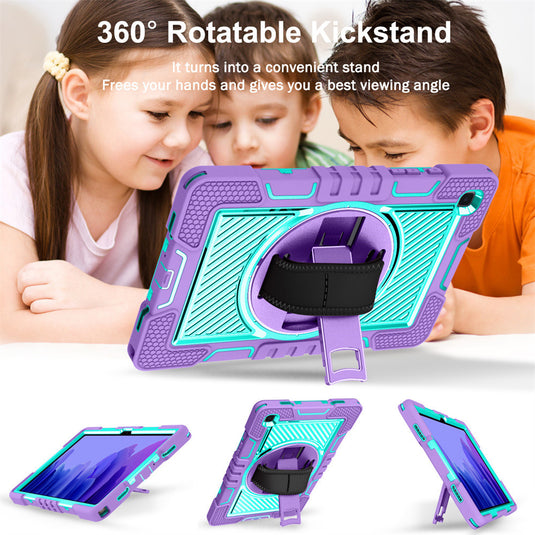 Lenovo Tab M10 HD Gen 2 10.1" inch 2020 (TB-X306X/TB-X306F) - Silicone Drop Proof Heavy Duty Series Case With 360-Degree Rotating Stand - i-Station Mobile Phone & Electronic Device Repair and Accessories