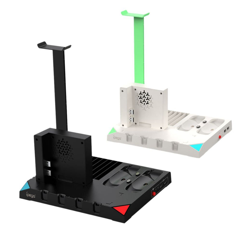 Load image into Gallery viewer, Nintendo Switch Joy-Con 9 in 1 Multi-function Vertical Game Controller Charging Station Dock  with Headset/Game Card Stand - Polar Tech Australia