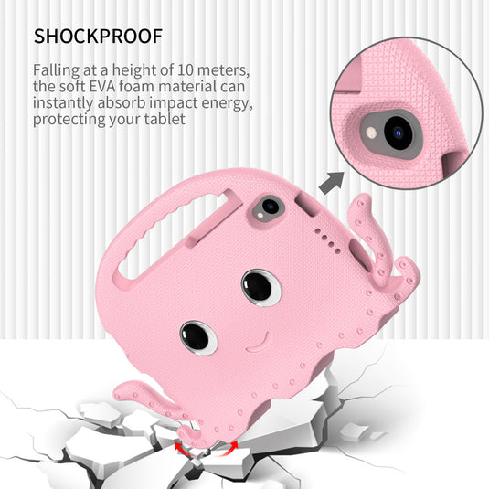 Lenovo Tab M10 10.6" inch 2023 (TB-360FU) - Hand-carry Children Cartoon Octopus Shockproof Heavy Duty Series Case - i-Station Mobile Phone & Electronic Device Repair and Accessories