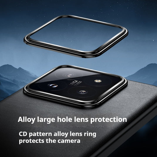 Xiaomi Mi 14/Pro Ultra-thin Minimalist Shockproof Genuine Leather Series Case - i-Station Mobile Phone & Electronic Device Repair and Accessories