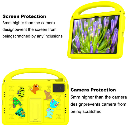 Lenovo Tab M11 11.0" 2024 (TB-330XU/330FU) - Children's Cartoon Alphabet Style EVA Stand Heavy Duty Series Case - i-Station Mobile Phone & Electronic Device Repair and Accessories