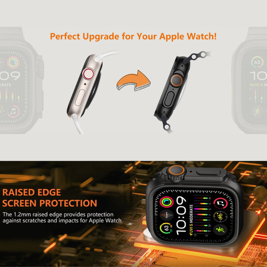 Apple Watch Series 4/5/6/SE/7/8/9 44mm/45mm - Colorful Beaded Patchwork Leather Watch Strap Band - i-Station Mobile Phone & Electronic Device Repair and Accessories