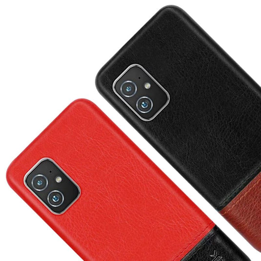 ASUS Zenfone 8 / ZS590KS - Shockproof Slim Leather Essentials Series Case - i-Station Mobile Phone & Electronic Device Repair and Accessories