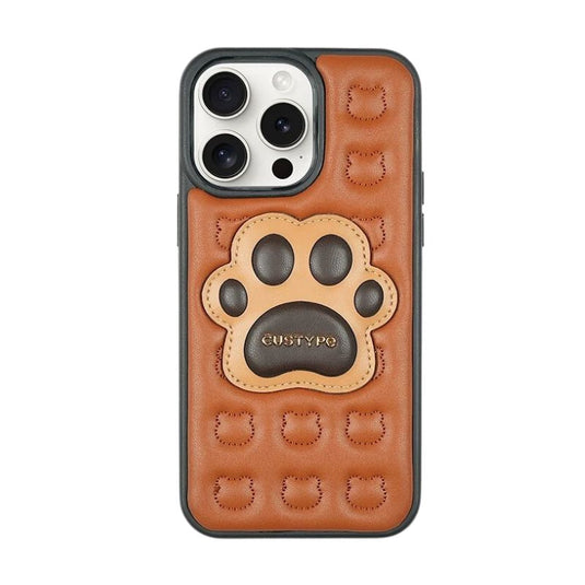 Apple iPhone 14 Pro Max - 3D Pattern Leather Shockproof Airbag Fashion-Forward Series Case - i-Station Mobile Phone & Electronic Device Repair and Accessories