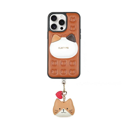 Apple iPhone 14 Pro Max - 3D Pattern Leather Shockproof Airbag Fashion-Forward Series Case - i-Station Mobile Phone & Electronic Device Repair and Accessories