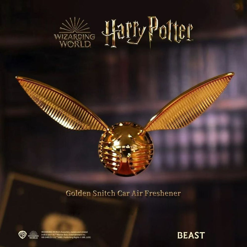 Load image into Gallery viewer, BEAST Golden Snitch Car Air Vent Ornament with Solid Fragrance for Christmas, Birthdays, and Holidays Gift