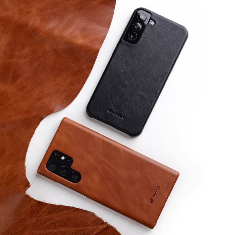 Load image into Gallery viewer, Samsung Galaxy S25 & Plus & Ultra - Premium Genuine Leather Business Shockproof Soft-Touch Case - i-Station Mobile Phone & Electronic Device Repair and Accessories