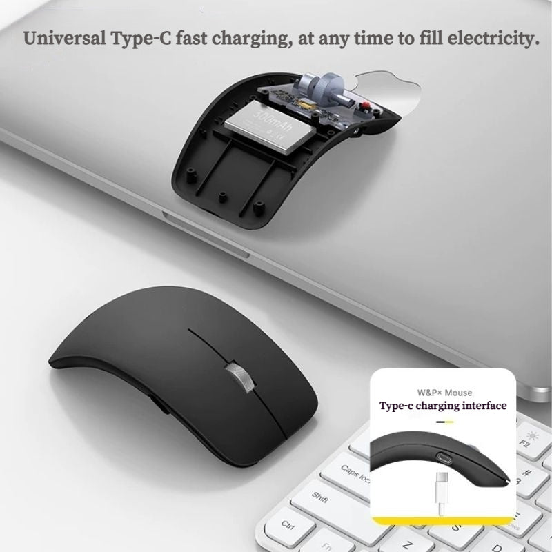 Load image into Gallery viewer, W&P Wireless Bluetooth Silent Tri-Mode Wireless Bluetooth Mouse - i-Station Mobile Phone & Electronic Device Repair and Accessories