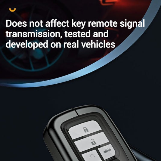 Honda Alloy + Dual TPU Film Protection Car Key Fob Case Cover For Civic, CR-V, Accord, HR-V, Fit, Insight, Odyssey - i-Station Mobile Phone & Electronic Device Repair and Accessories