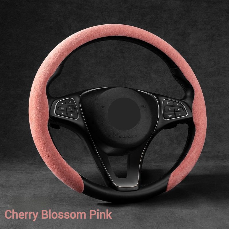 Load image into Gallery viewer, Nissan Suede Car Steering Wheel Covers For Teana (14th Gen), Sylphy Classic, X-Trail, Qashqai, Tiida, Sunny, Livina - i-Station Mobile Phone & Electronic Device Repair and Accessories