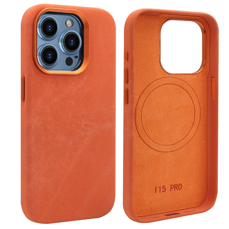 Load image into Gallery viewer, Apple iPhone 13/Pro/Pro Max Fibrous Leather Velvet Texture Shockproof Protective Case - i-Station Mobile Phone & Electronic Device Repair and Accessories