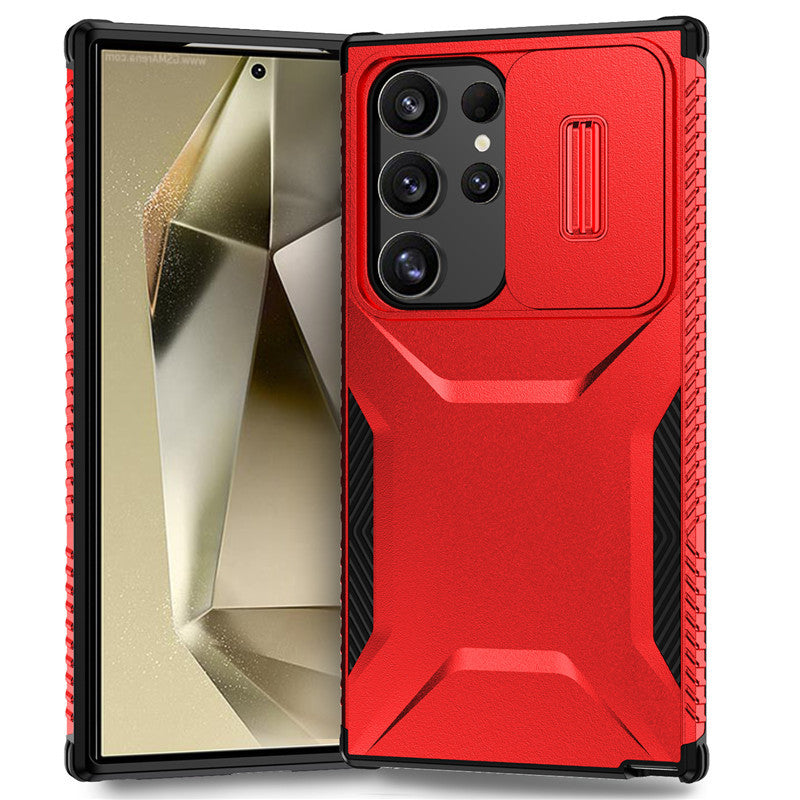 Load image into Gallery viewer, Samsung Galaxy A25 5G (SM-A256) - Anti-slip Sliding Window Heavy Duty Series Case - i-Station Mobile Phone & Electronic Device Repair and Accessories