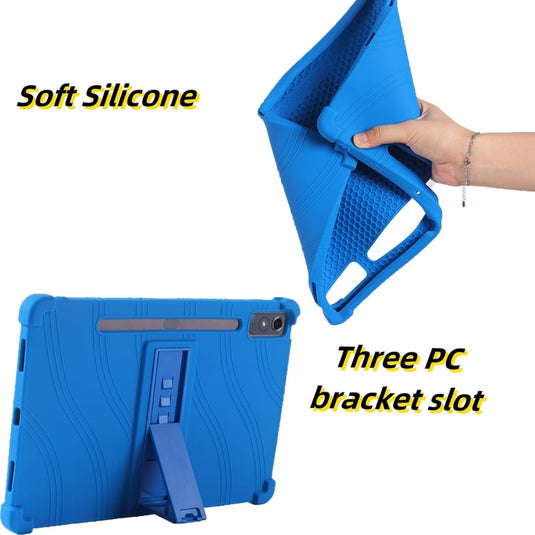 Lenovo Tab K11 Plus 11.45" 2024 (TB352FU/XU) - Silicone Stand Heavy Duty Series Case - i-Station Mobile Phone & Electronic Device Repair and Accessories