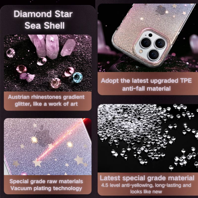 Apple iPhone 12/Pro Glitter Crystal Full-Cover Shockproof BlingBling Series Case - i-Station Mobile Phone & Electronic Device Repair and Accessories