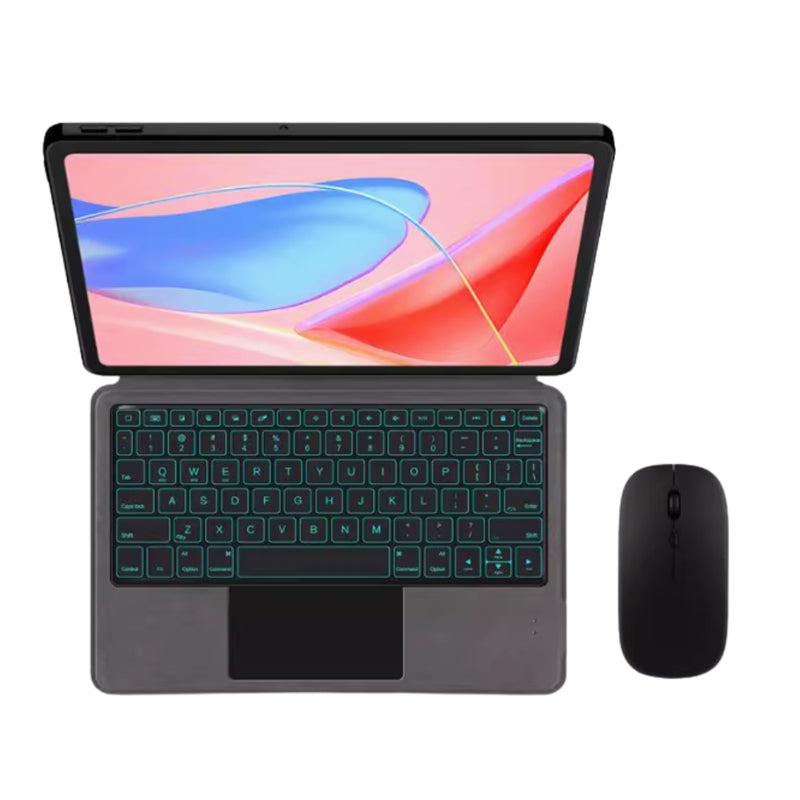 Load image into Gallery viewer, Lenovo Tab 10.1" 2025 (TB311FU/TB311XU) - Black Integrated Bluetooth Keyboard Case With Backlight and TouchPad - i-Station Mobile Phone & Electronic Device Repair and Accessories