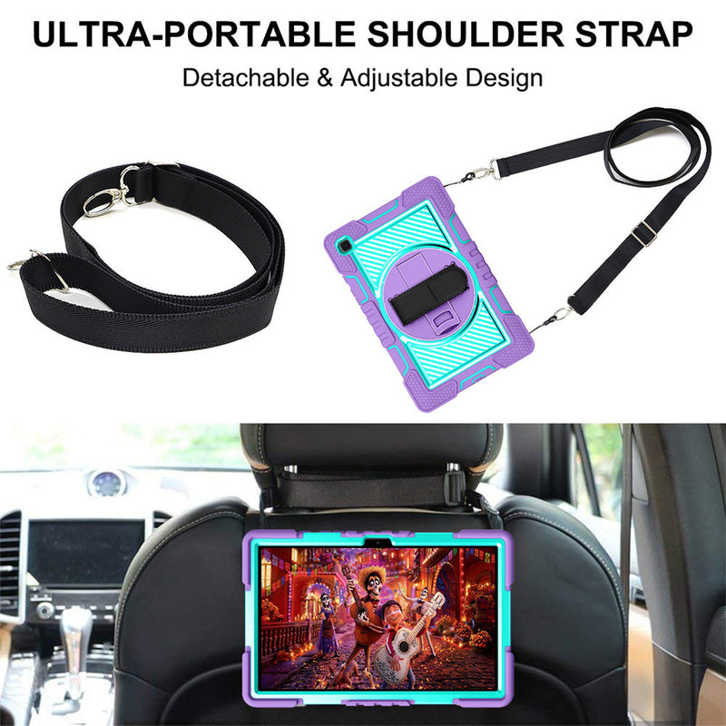 Load image into Gallery viewer, Lenovo Tab M10 HD Gen 2 10.1" inch 2020 (TB-X306X/TB-X306F) - Silicone Drop Proof Heavy Duty Series Case With 360-Degree Rotating Stand - i-Station Mobile Phone & Electronic Device Repair and Accessories