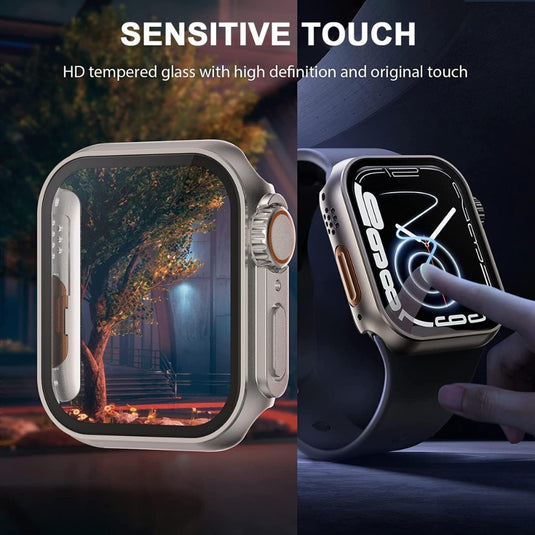 Apple Watch Series 4/5/6/SE/7/8 - Simple Full Cover Shockproof Ultra Waterproof Case - i-Station Mobile Phone & Electronic Device Repair and Accessories