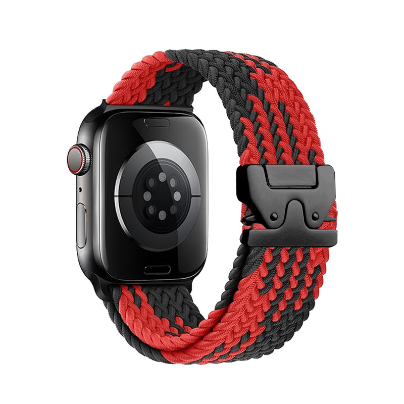 Load image into Gallery viewer, Apple Watch Series 1/2/3/4/5/6/SE/7/8/9/10/Ultra - Parachute Buckle Nylon Braided Loop Watch Band - i-Station Mobile Phone & Electronic Device Repair and Accessories