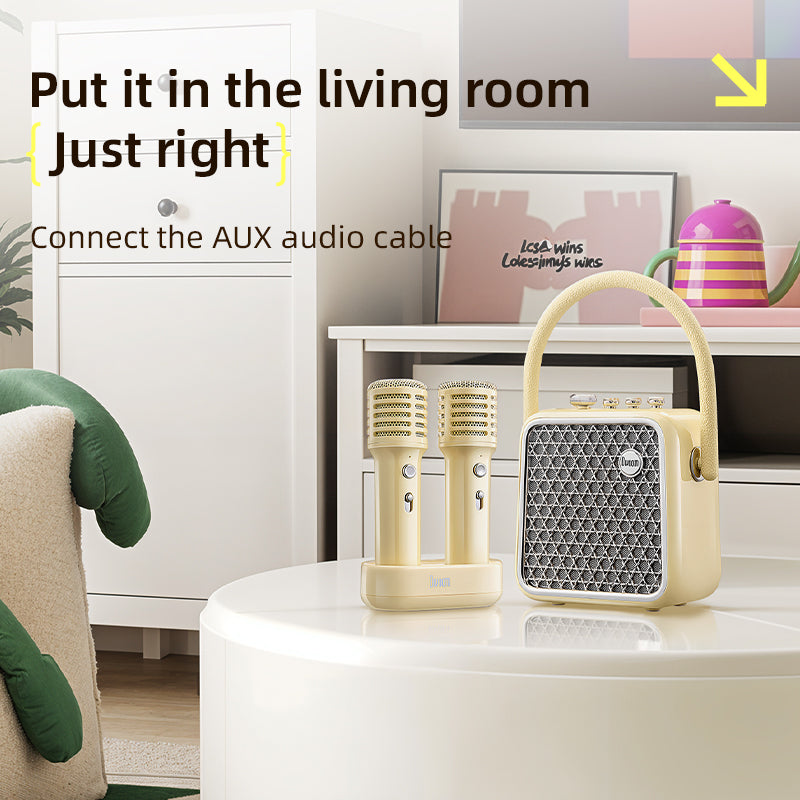 Load image into Gallery viewer, Divoom SongBird-HQ-SE Portable Bluetooth Speaker Dual Microphone Microphone Singing Camping Birthday Perfect Gift - i-Station Mobile Phone & Electronic Device Repair and Accessories