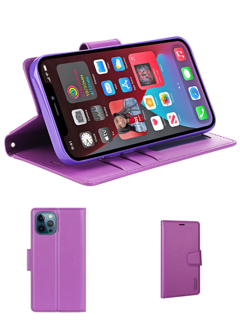 Load image into Gallery viewer, Samsung Galaxy S24/S24 Plus/S24 Ultra Hanman Mill Premium Quality Flip Wallet Leather Case - i-Station Mobile Phone & Electronic Device Repair and Accessories