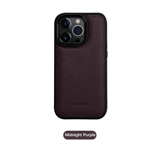 Apple iPhone 16/Plus/Pro/Max - Business Drop Proof Silicone + Cowhide Genuine Leather Series Case - i-Station Mobile Phone & Electronic Device Repair and Accessories