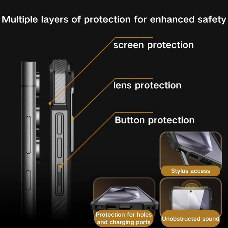 Load image into Gallery viewer, Samsung Galaxy S25 Ultra (SM-S938) - SUPCASE High-Power Magnetic Matte Transparent Heavy Duty Series Stand Case - i-Station Mobile Phone & Electronic Device Repair and Accessories