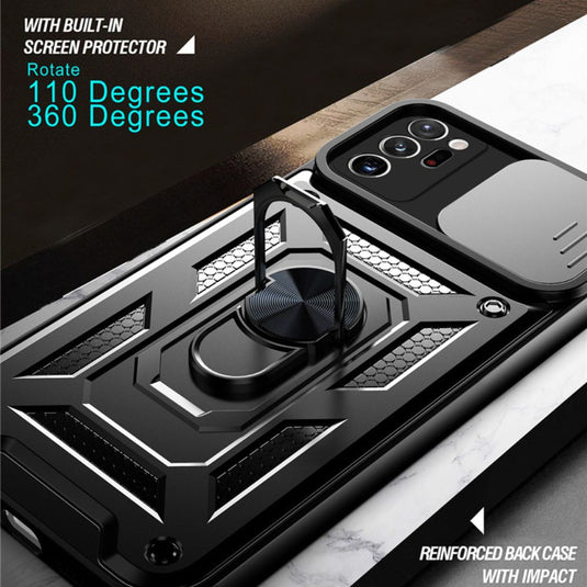 Samsung Galaxy A04S/A13 5G - Push Window Car Magsafe Heavy Duty Series Stand Case - i-Station Mobile Phone & Electronic Device Repair and Accessories